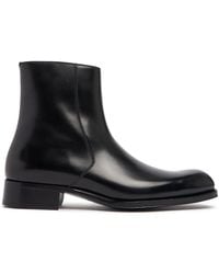 Tom Ford - Edgar Leather Zipped Boots - Lyst