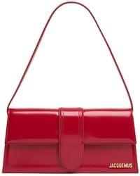 Jacquemus - Le Bambino Long Leather Shoulder Bag - Lyst