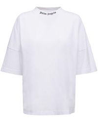 Palm Angels - T-Shirt aus Baumwoll-Jersey - Lyst