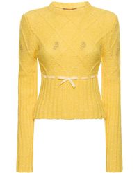 Cormio - Oma 5 Embroidered Wool Blend Sweater - Lyst