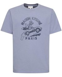 Maison Kitsuné - Racing Fox Comfort T-shirt - Lyst
