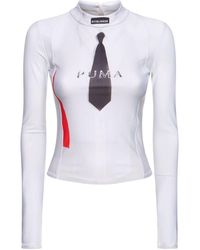 OTTOLINGER - T-shirt en jersey imprimé puma x - Lyst
