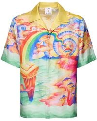 CASABLANCA - Short-Sleeved Shirt - Lyst