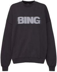 Anine Bing - Miles Cotton Jersey Sweatshirt - Lyst