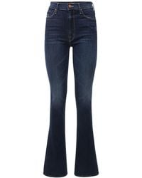 mother black flare jeans