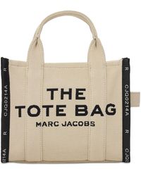 Marc Jacobs Borsa Shopping Mini In Tela Di Cotone - Multicolore