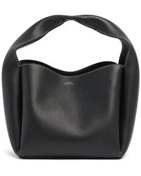 Totême - Bucket Pebble Grain Leather Bag - Lyst