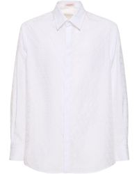 Valentino - Baumwoll-t-shirt "toile De Jouy" - Lyst