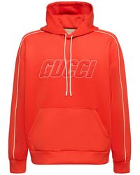 Gucci - Sudadera de techno con logo - Lyst