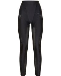 Reebok - Leggings Mit Hohem Bund "butterfly" - Lyst
