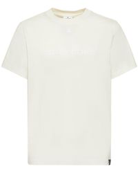 Courreges - T-shirt en coton à logo - Lyst