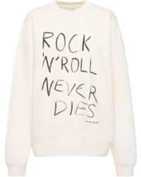 Anine Bing - Sweatshirt Aus Baumwolle "miles Rock'n'roll" - Lyst