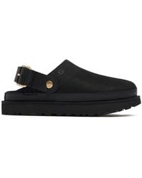 UGG - Damen 25Mm Hohe Wildleder-Mules „Goldenstar Villa“ - Lyst