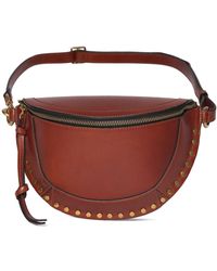 Isabel Marant - Skano Studded Leather Shoulder Bag - Lyst