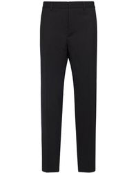 DSquared² - Pantaloni relaxed fit in lana stretch - Lyst