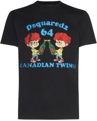 DSquared² - Canadian Twins コットンtシャツ - Lyst