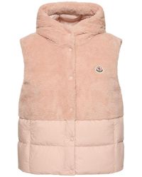 Moncler - Teddy Capsule Floy Down Vest - Lyst
