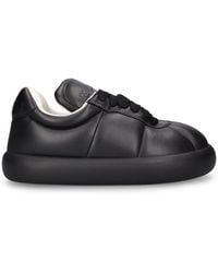 Marni - Chunky Soft Leather Low Top Sneakers - Lyst