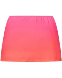 GIMAGUAS - Alba Degradé Jersey Mini Skirt - Lyst