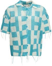 Honor The Gift - 's Crochet Short Sleeve Shirt - Lyst