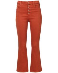 J Brand Jeans Aus Denim "lillie" - Braun