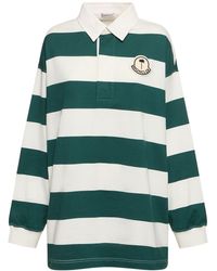 Moncler Genius - Polo moncler x palm angels in jersey - Lyst