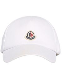 Moncler Corduroy Baseball Hat in Maroon (Red) for Men | Lyst