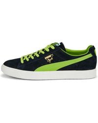 PUMA - Clyde Clydezilla Mij Sneakers Navy / Lime - Lyst