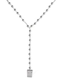 1017 ALYX 9SM Rosary Charm Necklace - Metallic