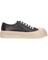 Marni - Pablo Leather Low Top Sneakers - Lyst