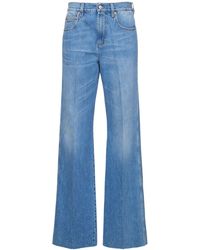 Gucci - Jeans de denim de algodón lavado - Lyst