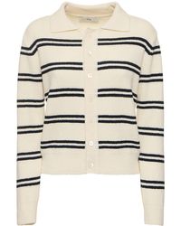 DUNST - Unisex Open Collar Knitted Cardigan - Lyst