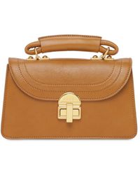 Marni Handtasche Aus Leder "juliette" - Braun