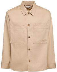 Maison Kitsuné - Cotton Comfort Fit Overshirt - Lyst