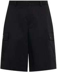 Dolce & Gabbana - Cargoshorts Aus Stretch-baumwolle - Lyst