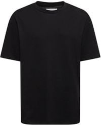 Jil Sander - T-shirt long en jersey de coton - Lyst