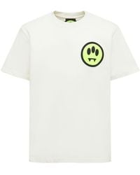 Barrow - Logo Printed Cotton T-Shirt - Lyst