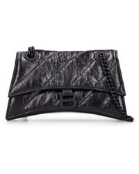 Balenciaga - Small Crush Chain Quilted Leather Bag - Lyst