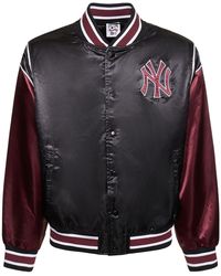 KTZ - Mlb Ny Yankees Satin Varsity Jacket - Lyst