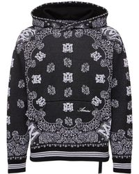 Amiri - Hombre Sudadera De Algodón Con Capucha - Lyst