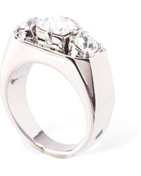 DSquared² - D2 Crystal Classic Ring - Lyst