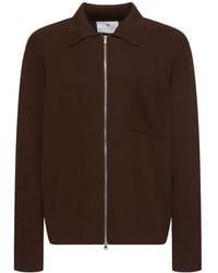 Seven Gauge - ジップアップクレープオーバーシャツ - Lyst