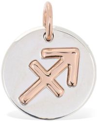 Dodo - 9kt Schütze-anhänger Aus Rotgold Und Silber - Lyst