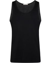 Lemaire - Cotton Rib Tank Top - Lyst
