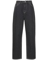 Carhartt - Orlean Striped Denim Pants - Lyst