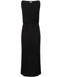 16Arlington - Leander Viscose Jersey Midi Dress - Lyst