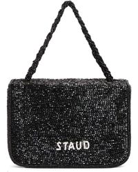 STAUD - Carmen Beaded Box Top Handle Bag - Lyst