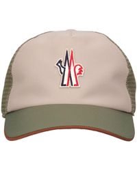 3 MONCLER GRENOBLE - Logo Mesh Baseball Cap - Lyst