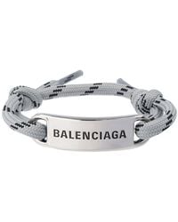 Balenciaga - Bracelet With Logo - Lyst