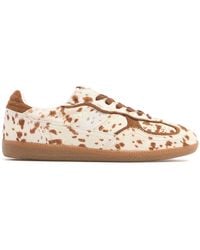 Alohas - Rife Pony Hair Lace-up Sneakers - Lyst